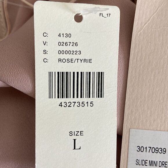 Keepsake the Label Slide Lace Mini Dress NWT size L - Picture 11 of 12